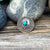 Genuine Sleeping Beauty Turquoise Stud Earrings, 925 Sterling Silver, Native American USA Handmade, Nickle Free