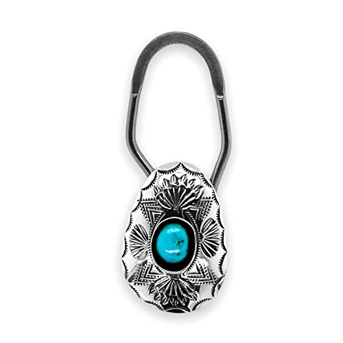 Tribal Sterling Silver Key Chain