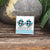 Genuine Sleeping Beauty Turquoise Cluster Earrings in 925 Sterling Silver, Native American USA Handmade, Nickel Free
